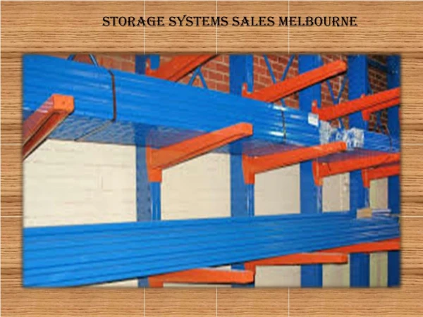 Storage Systems Sales Melbourne