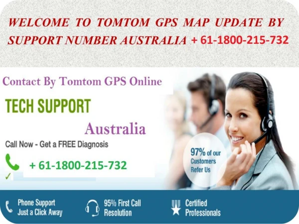 Gps tomtom map updates support number Australia 61-1800-215-732