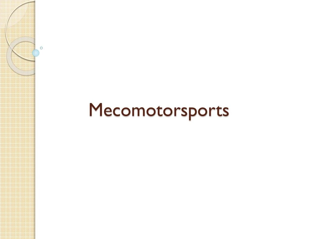 mecomotorsports