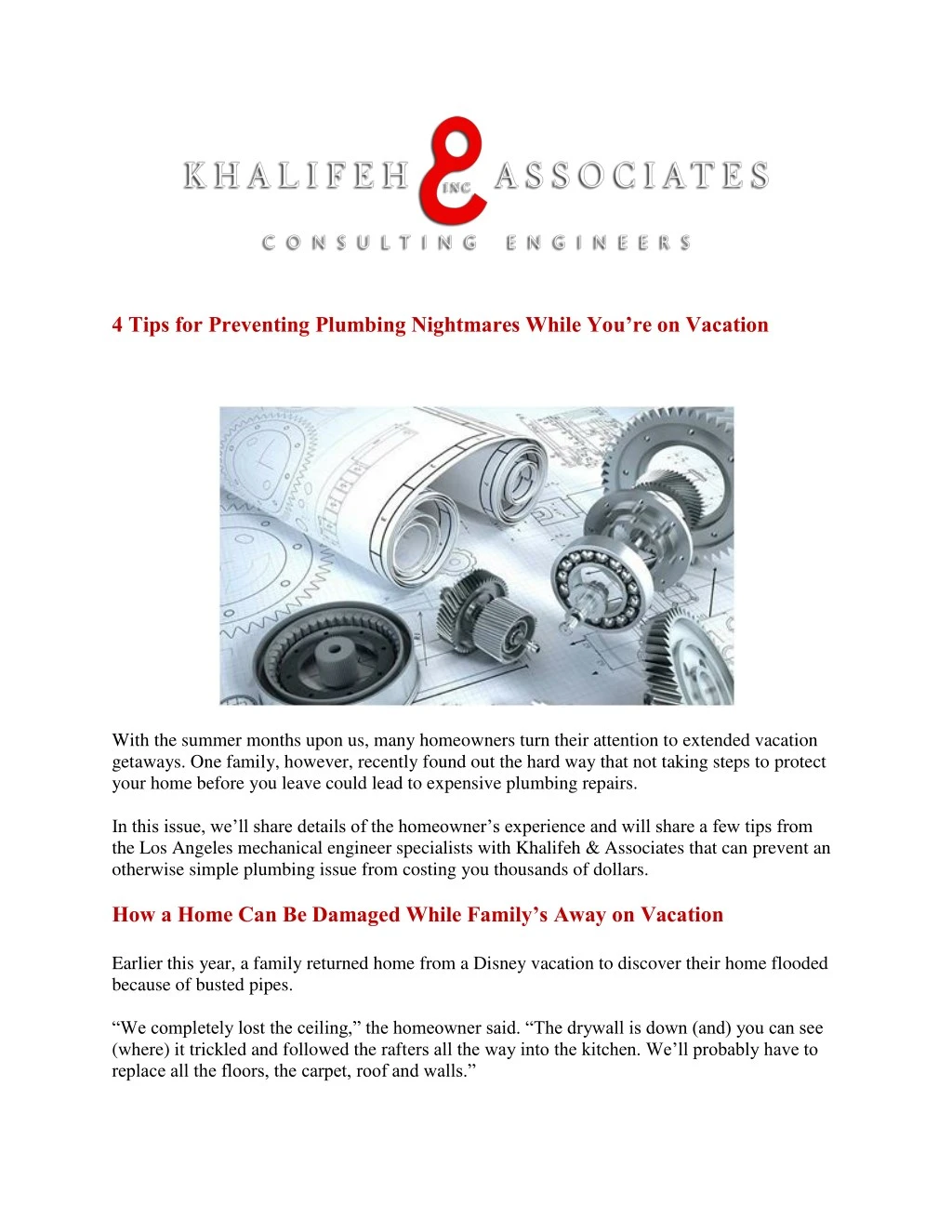 4 tips for preventing plumbing nightmares while