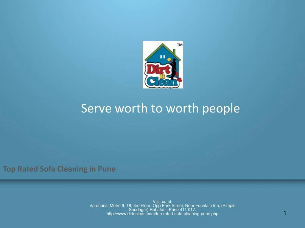 serve worth to worth people