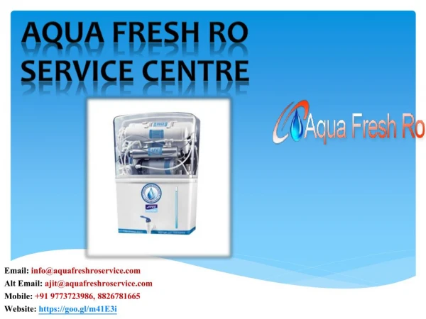 Best Aqua Fresh Ro Service Centre in Uttam Nagar, Janakpuri @9773723986