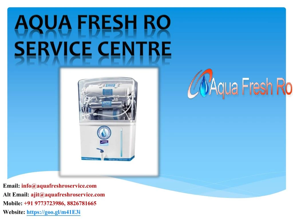 aqua fresh ro service centre