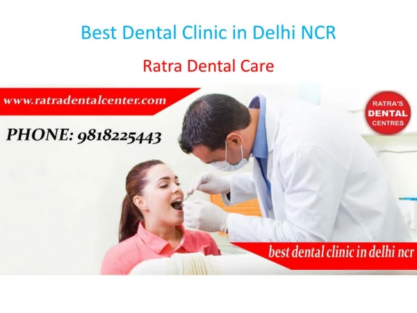 PPT - Best Dental Hospital For Children In Delhi Ncr PowerPoint ...