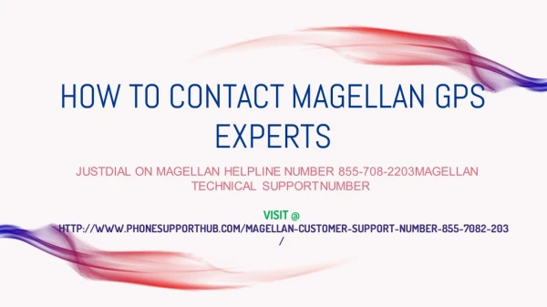 How to contact Magellan GPS 1 855 708 2203 Magellan Map Update support Number