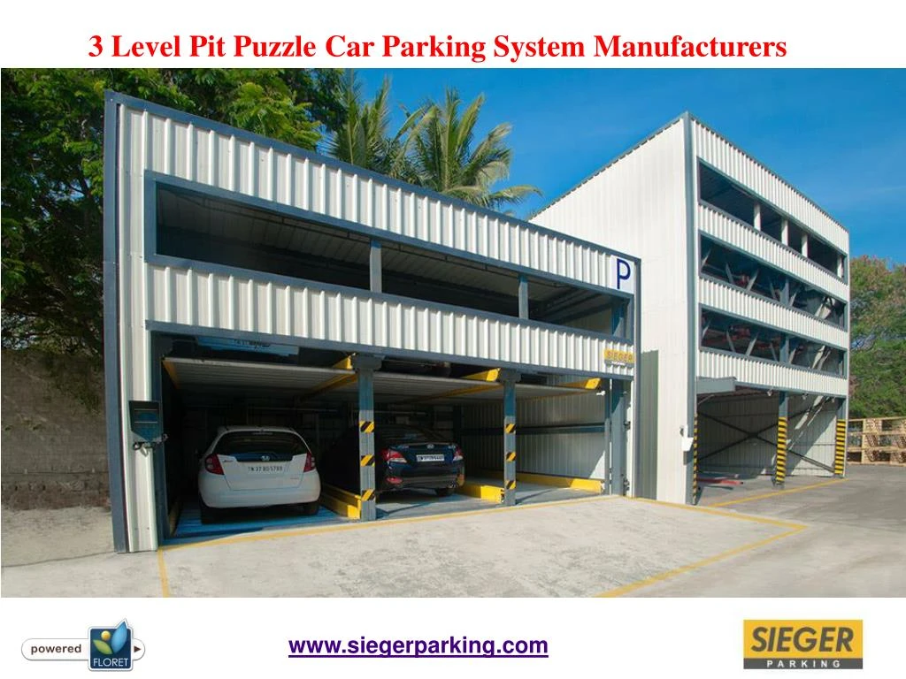 3 level pit puzzle car parking system