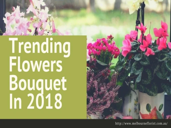 Trending Flowers Bouquet 2018
