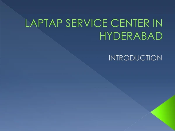 laptop service center in hyderabad