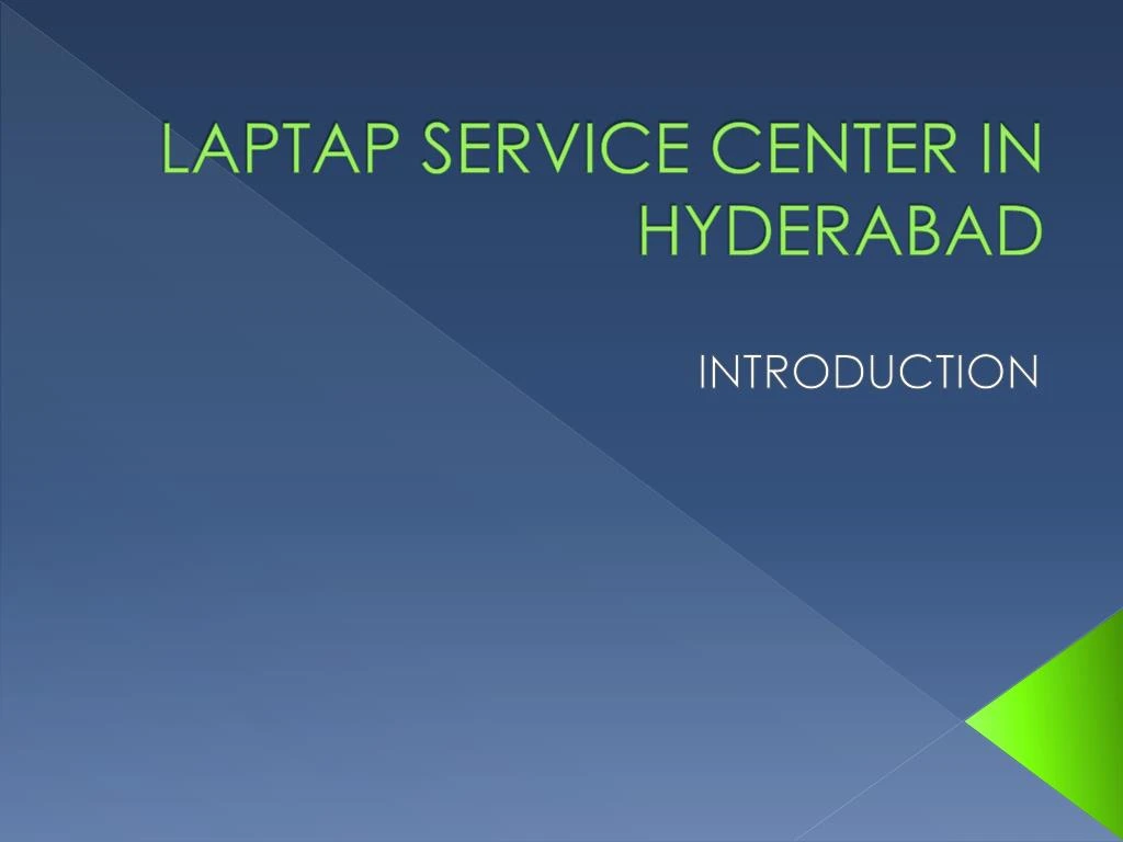 laptap service center in hyderabad