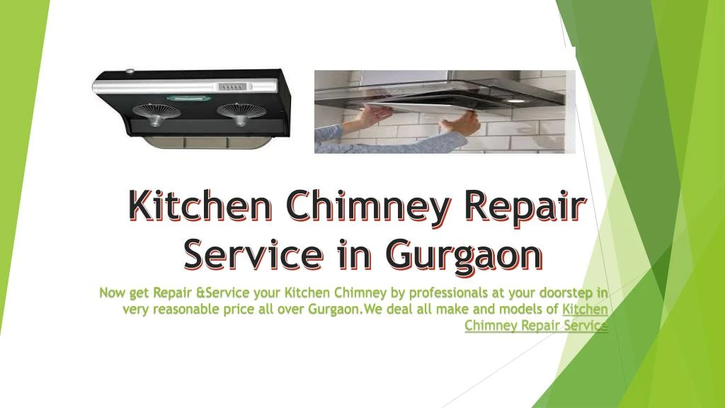 kitchen chimney repair service in gurgaon
