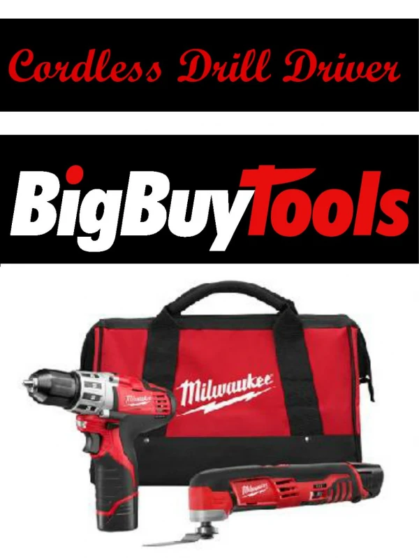 Cordless Drill Driver Online