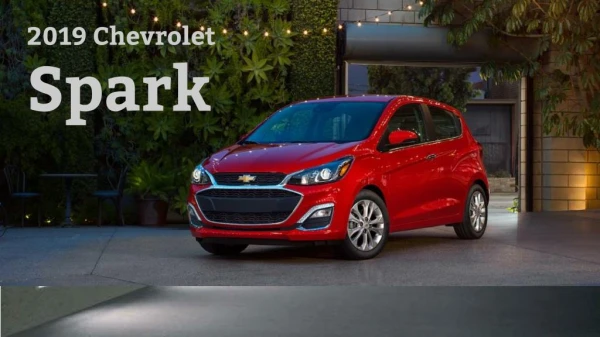 New 2019 Chevrolet Spark With New Features, Technology and Safety – Westside Chevrolet