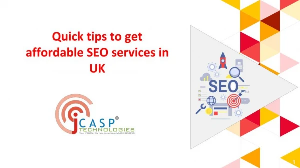 Quick tips to get affordable SEO services in UK