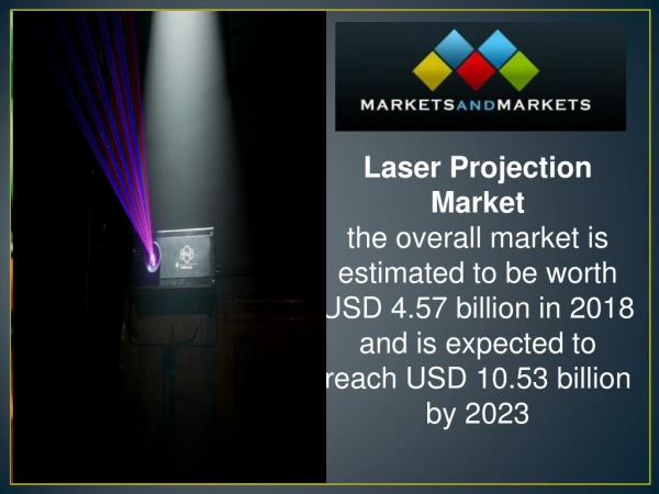 Laser Projection Market | 10.53 billion USD by 2023