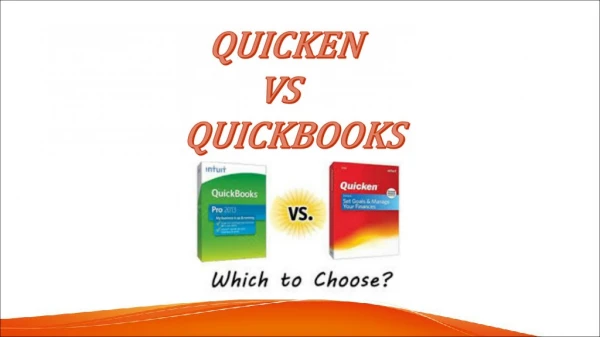 Quickens vs Quickbooks