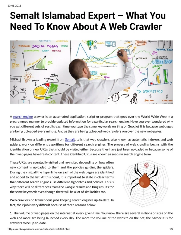 Semalt Islamabad Expert – What You Need To Know About A Web Crawler