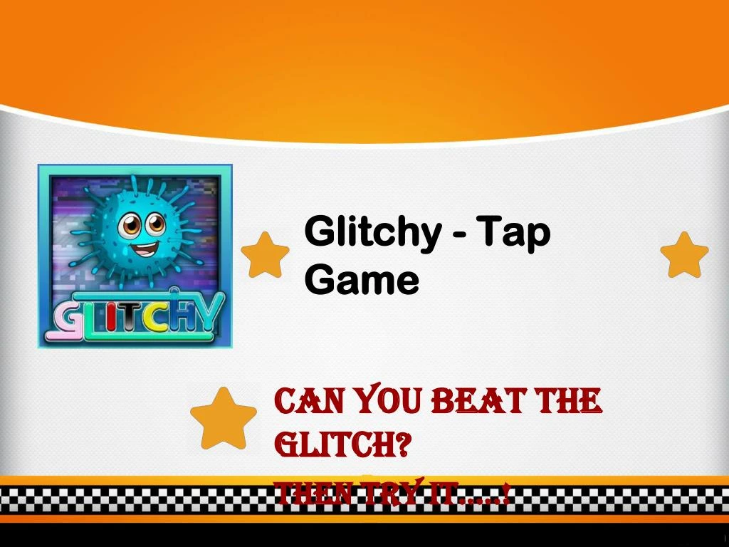 glitchy tap game