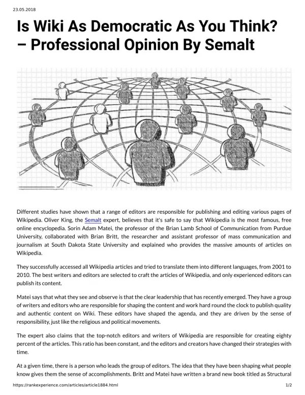 Is Wiki As Democratic As You Think? – Professional Opinion By Semalt