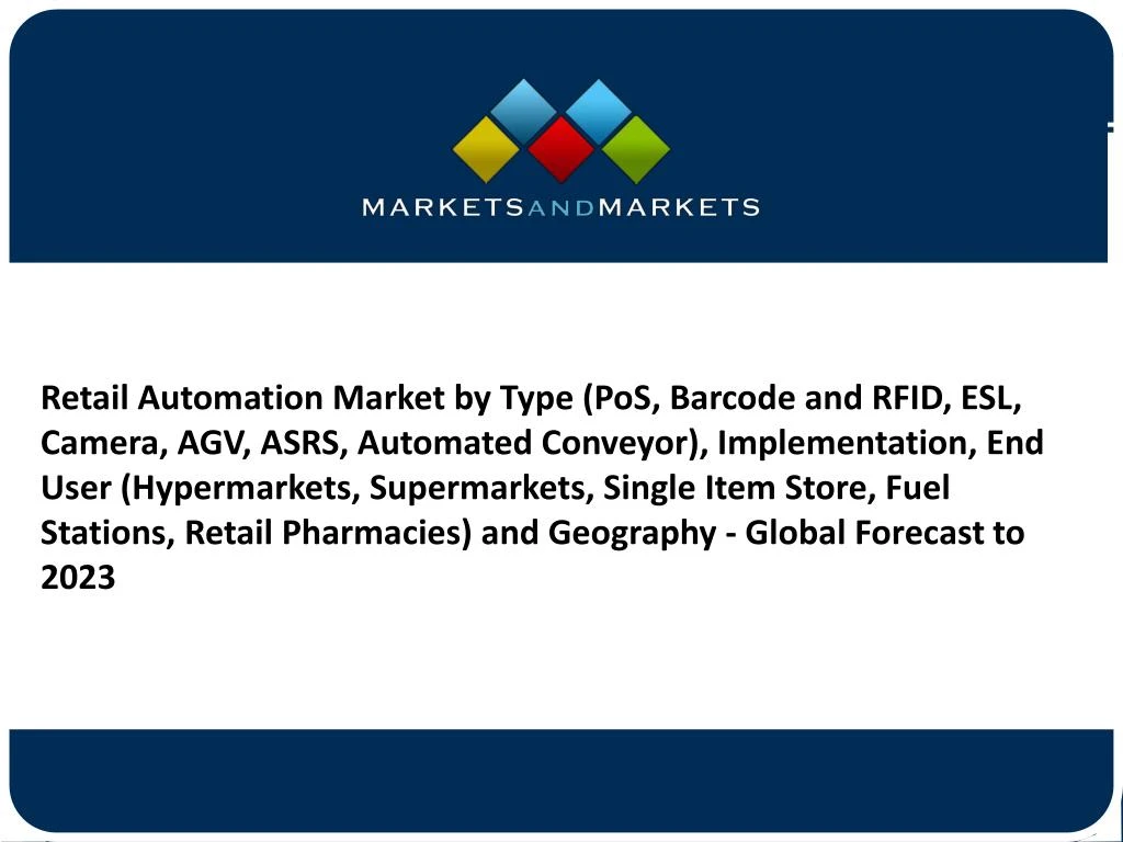 retail automation market by type pos barcode