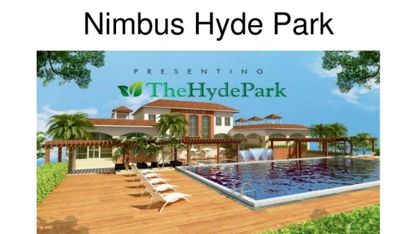 Nimbus Hyde Park Resale