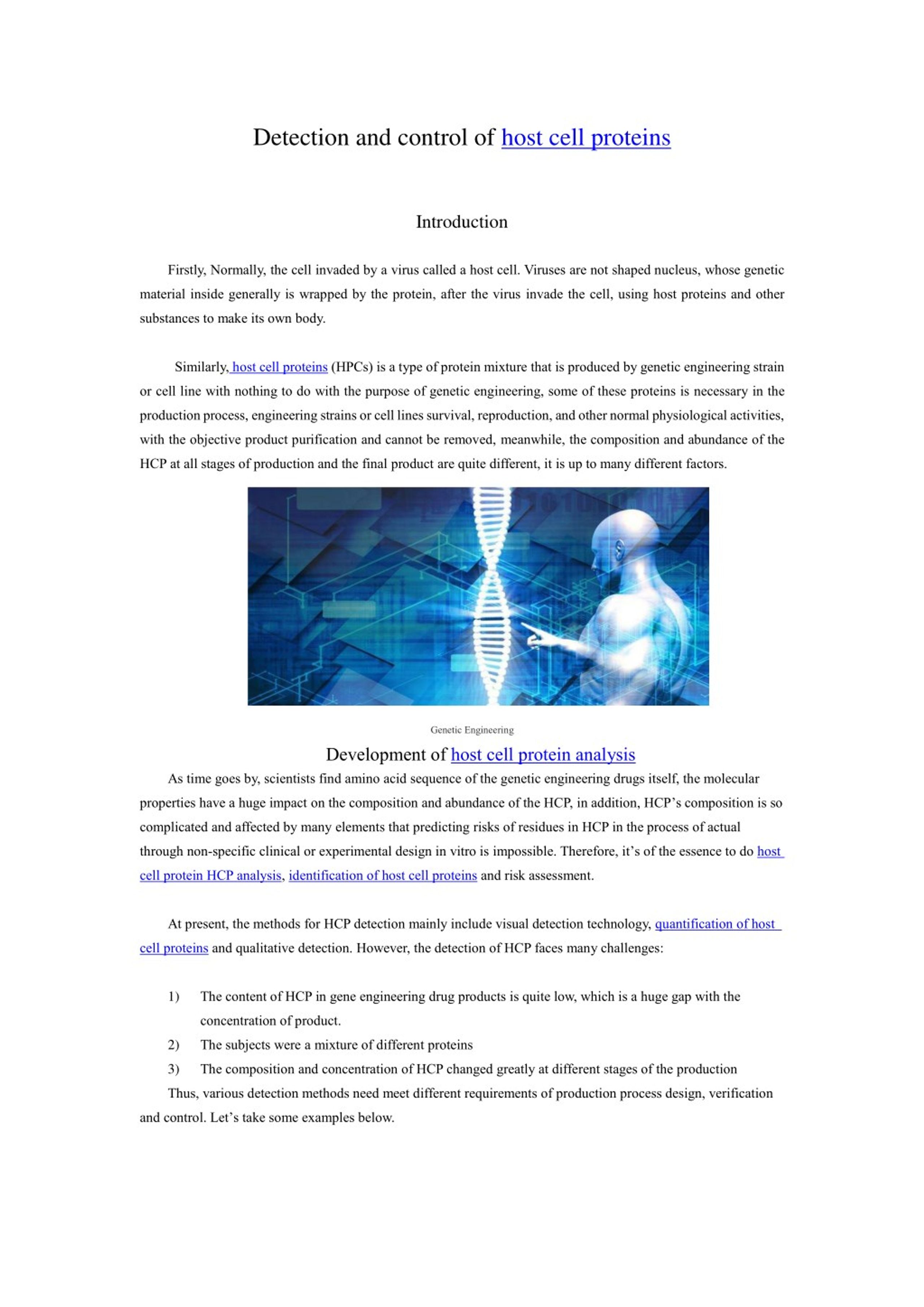 PPT - Detection and control of host cell proteins PowerPoint ...