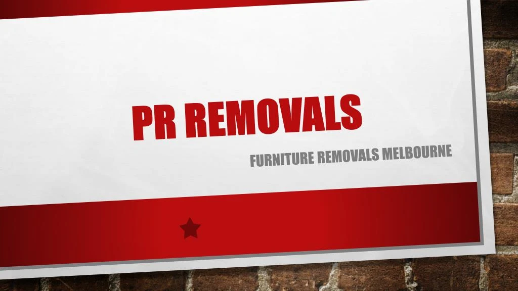 pr removals