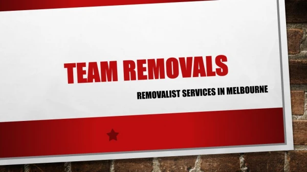 Removalist Services in Adelaide