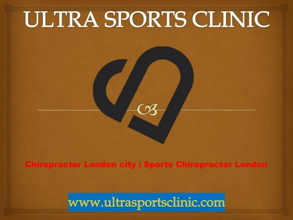 Chiropractor London city | Sports Chiropractor London