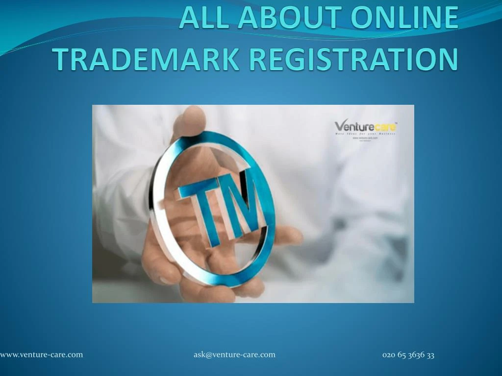 all about online trademark registration