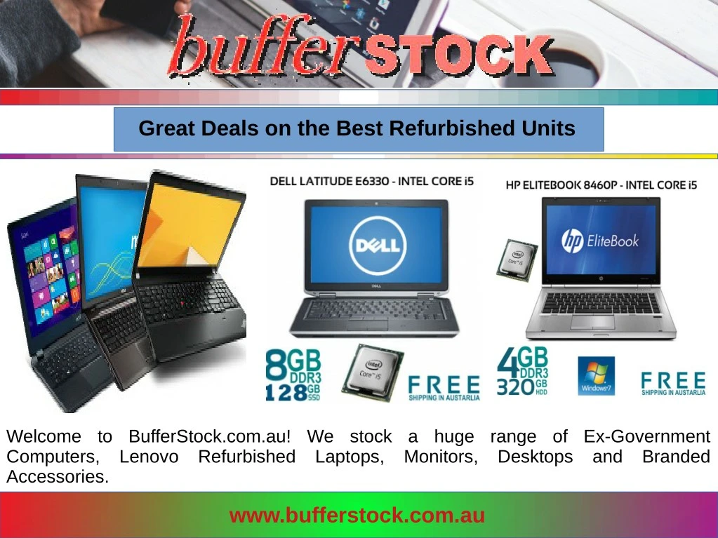 great deals on the best refurbished units