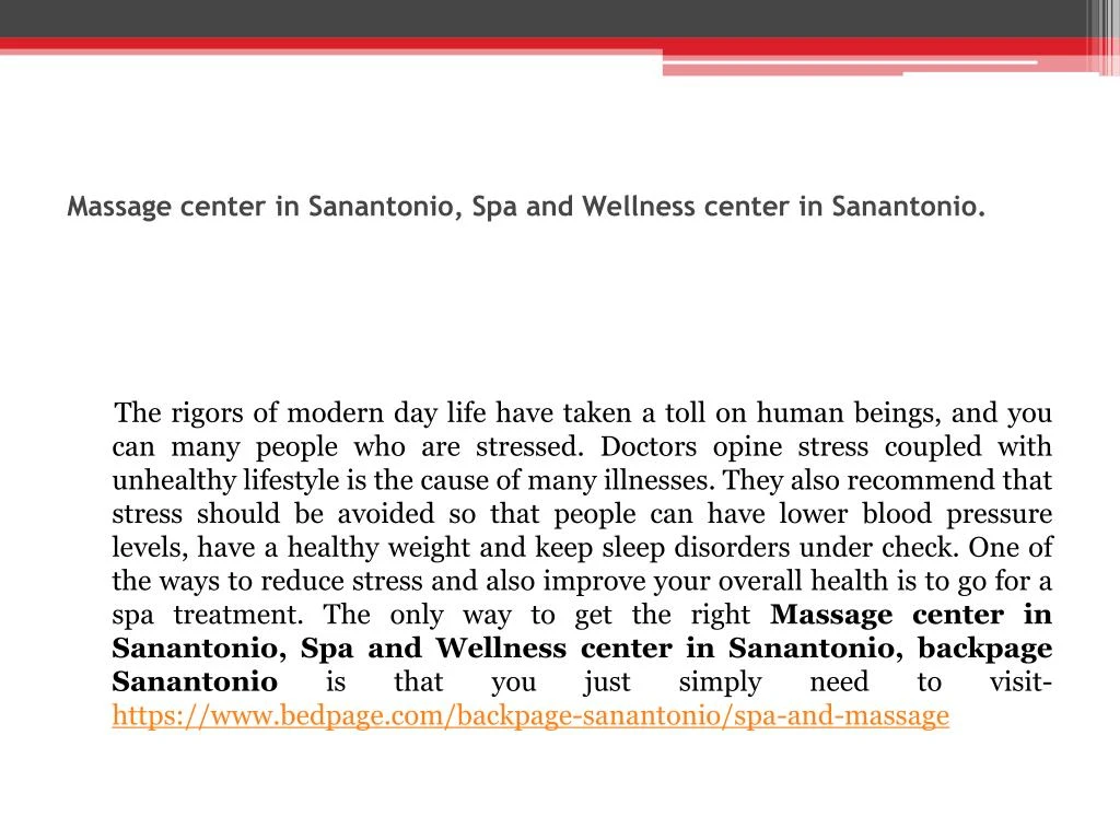 massage center in sanantonio spa and wellness center in sanantonio