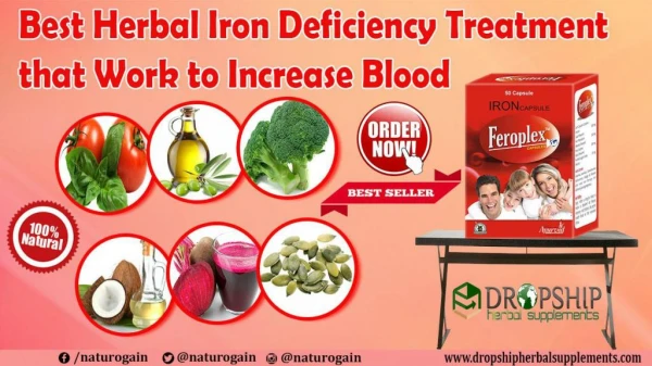 Best Herbal Iron Deficiency Treatment that Work to Increase Blood