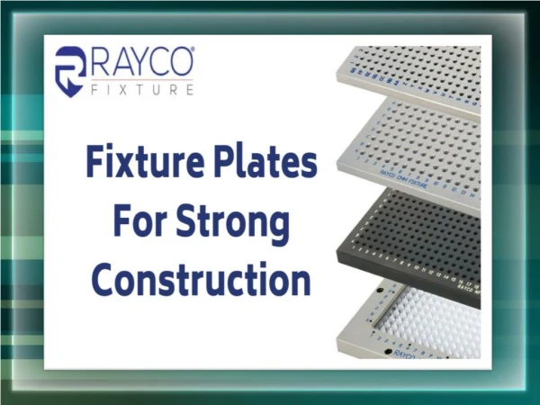 Buy the good quality cmm fixture plate from Raycon: