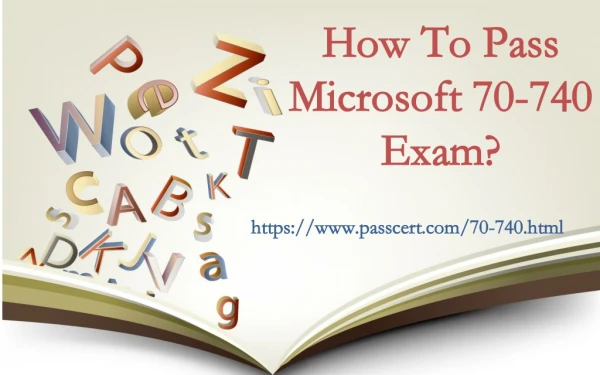 MCSA Windows Server 70-740 practice test