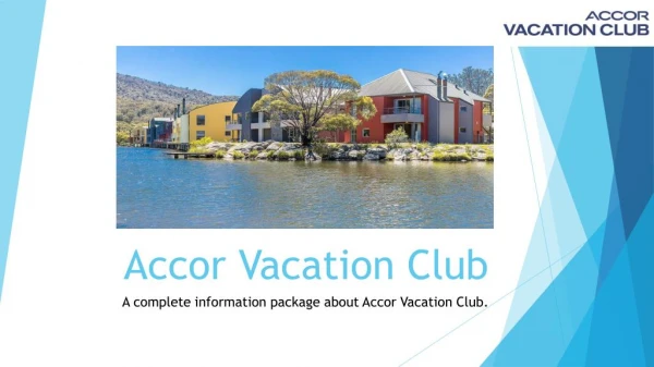 Accor Vacation Club - Introduction