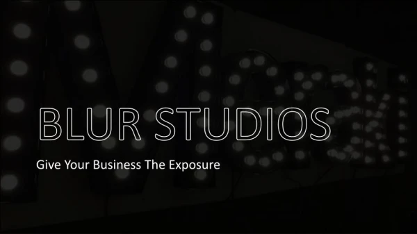 Unique And Attractive Signage & Banner Solutions - Blur Studios