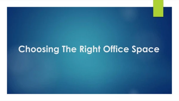 Choose the right office space - Jagaha.com