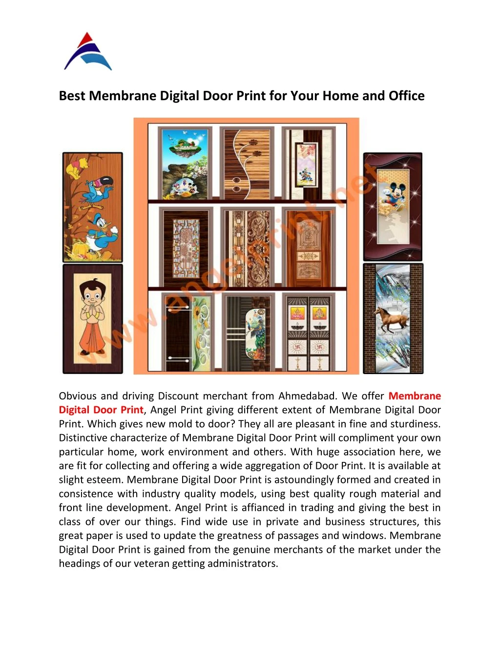 best membrane digital door print for your home