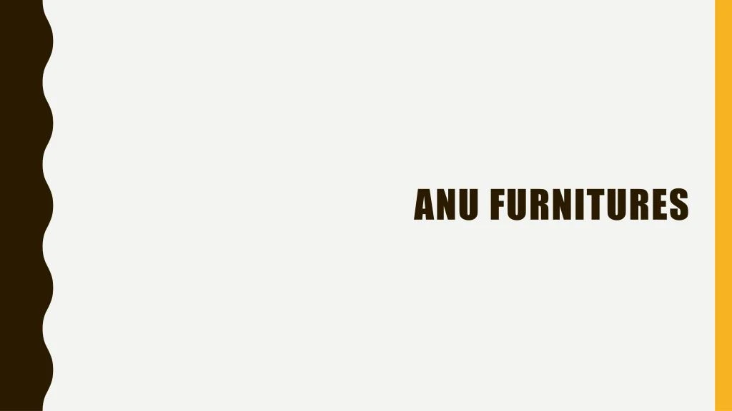 anu furnitures