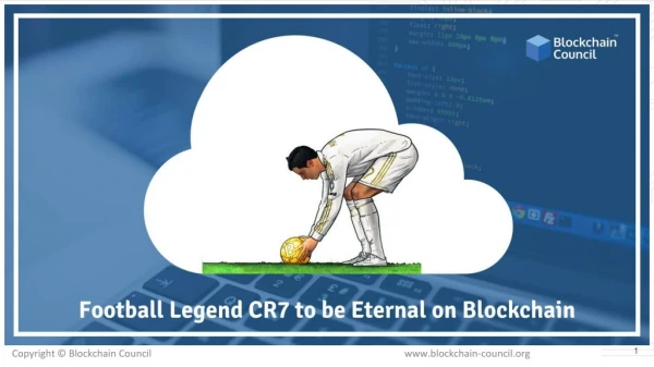 Football Legend CR7 to be Eternal on Blockchain