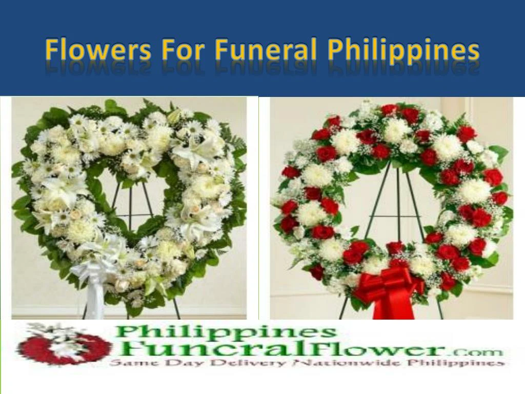 flowers for funeral philippines