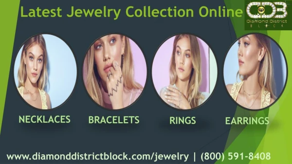Buy Blue Diamond Jewelry Online