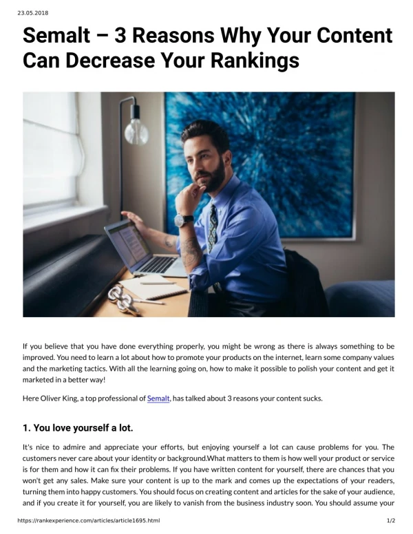23 05 2018 semalt 3 reasons why your content