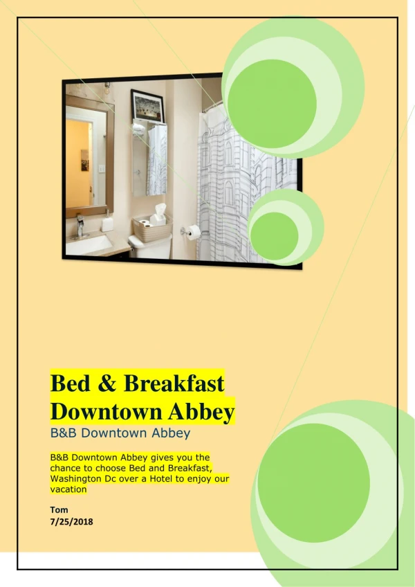 Bed & Breakfast Downtown Abbey