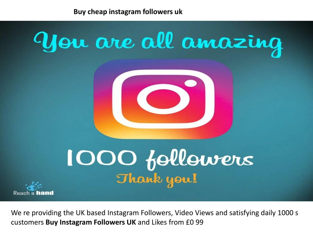 buy cheap instagram followers uk