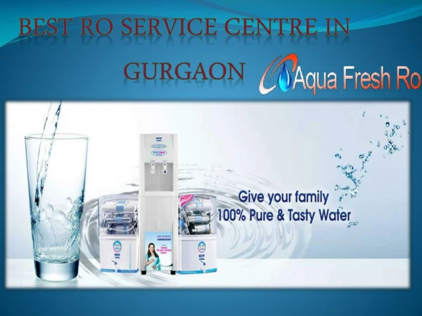 Best RO Service Centre in Gurgaon, Delhi/NCR. @9773723986