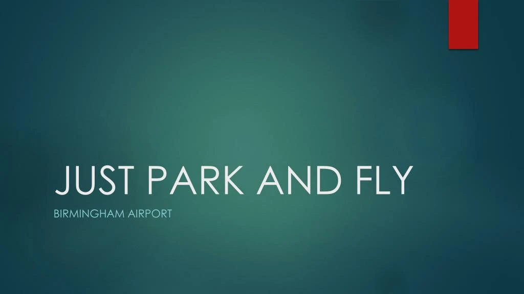 just park and fly