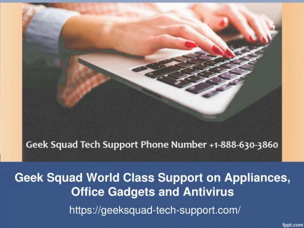 Geek Squad World Class Support on Appliances, Office Gadgets and Antivirus