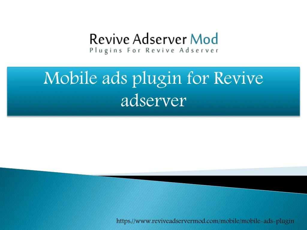 mobile ads plugin for revive adserver