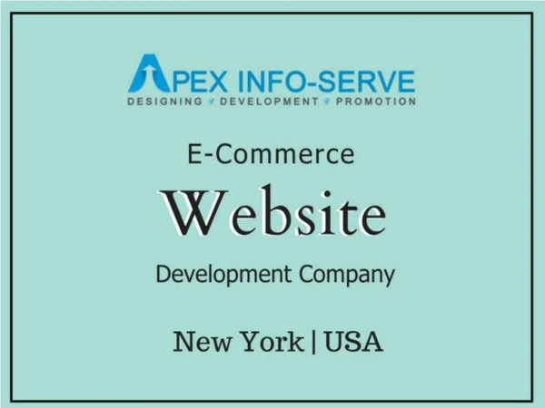Best e-commerce website Development Company